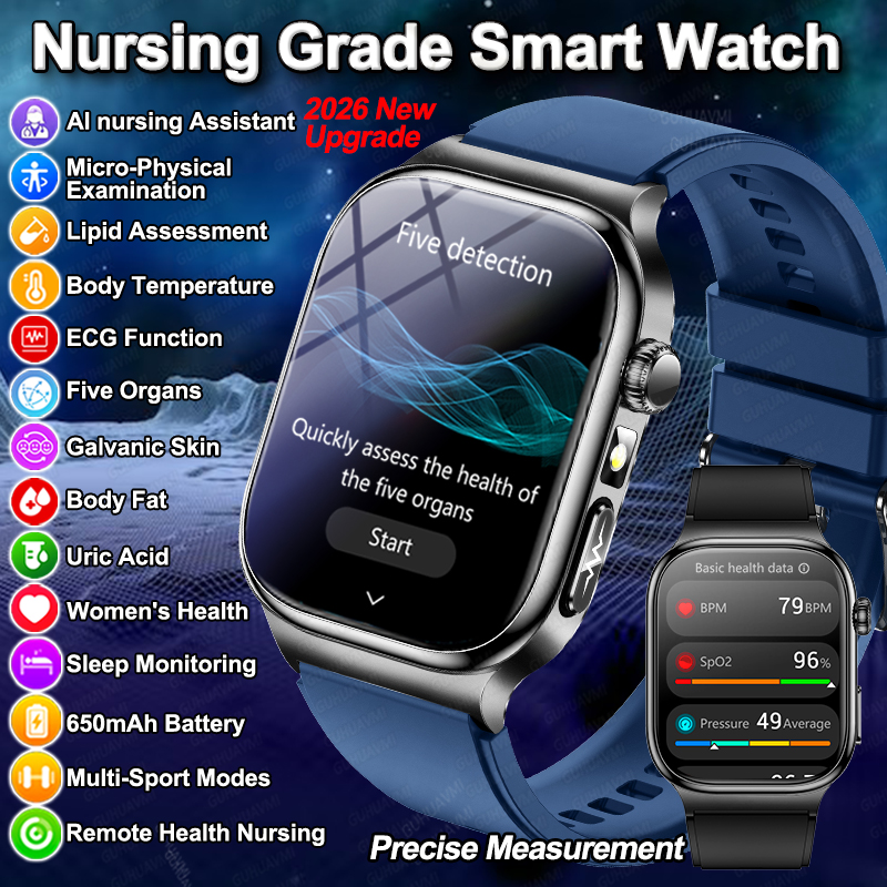 Fall Detection Watch - 2025 New Smart Watches For man