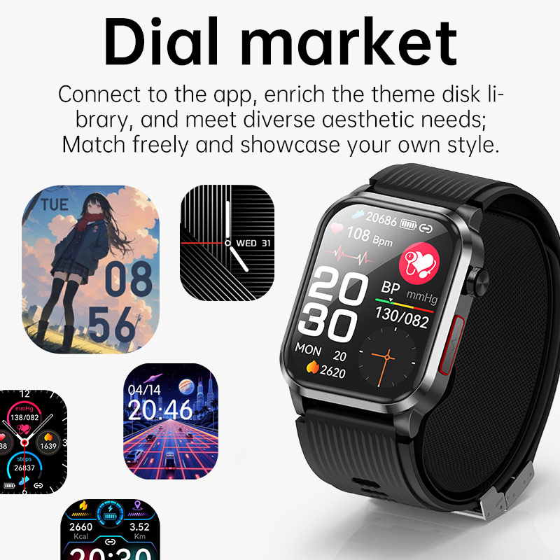 P300pro BT Call Air Pump Airba - Fall Detection Watch avis et prix