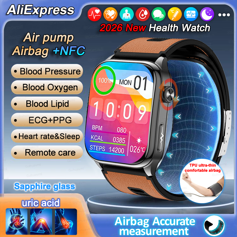 Sapphire Smartwatch AMOLED Scr - Fall Detection Watch avis et prix