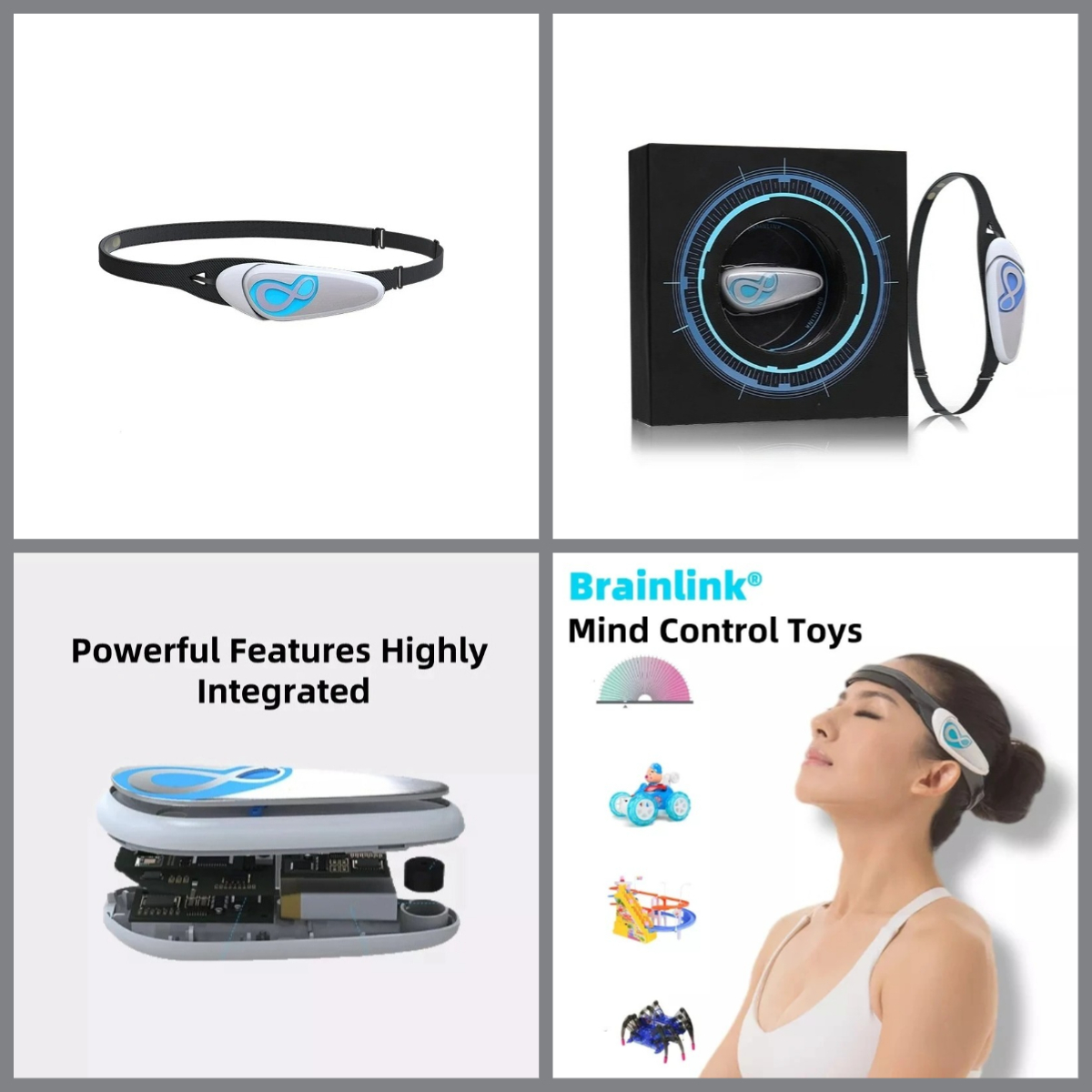 Dry Electrode EEG Brainwave He - Meditation Headband Eeg avis et prix