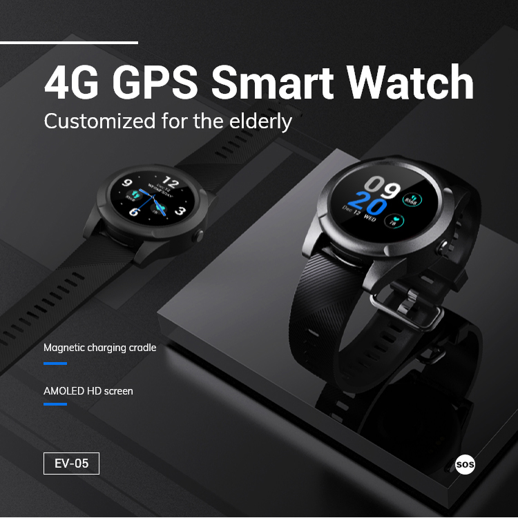 Senior GPS Tracking Smart Watc - Fall Detection Watch avis et prix