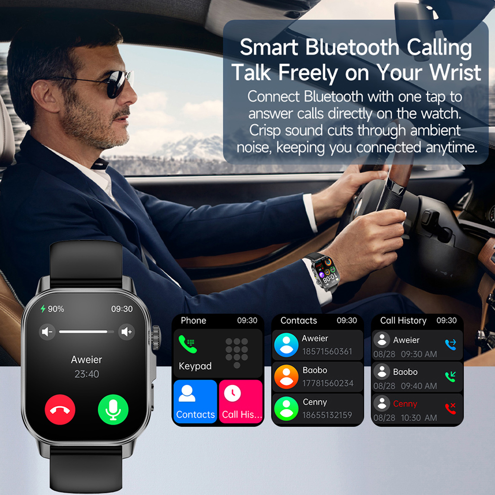 2026 New Model Uric Acid & Lip - Fall Detection Watch avis et prix