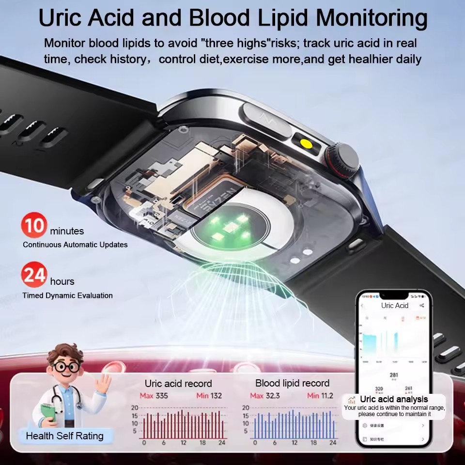 2026 New Health Smart Watch La - Fall Detection Watch avis et prix