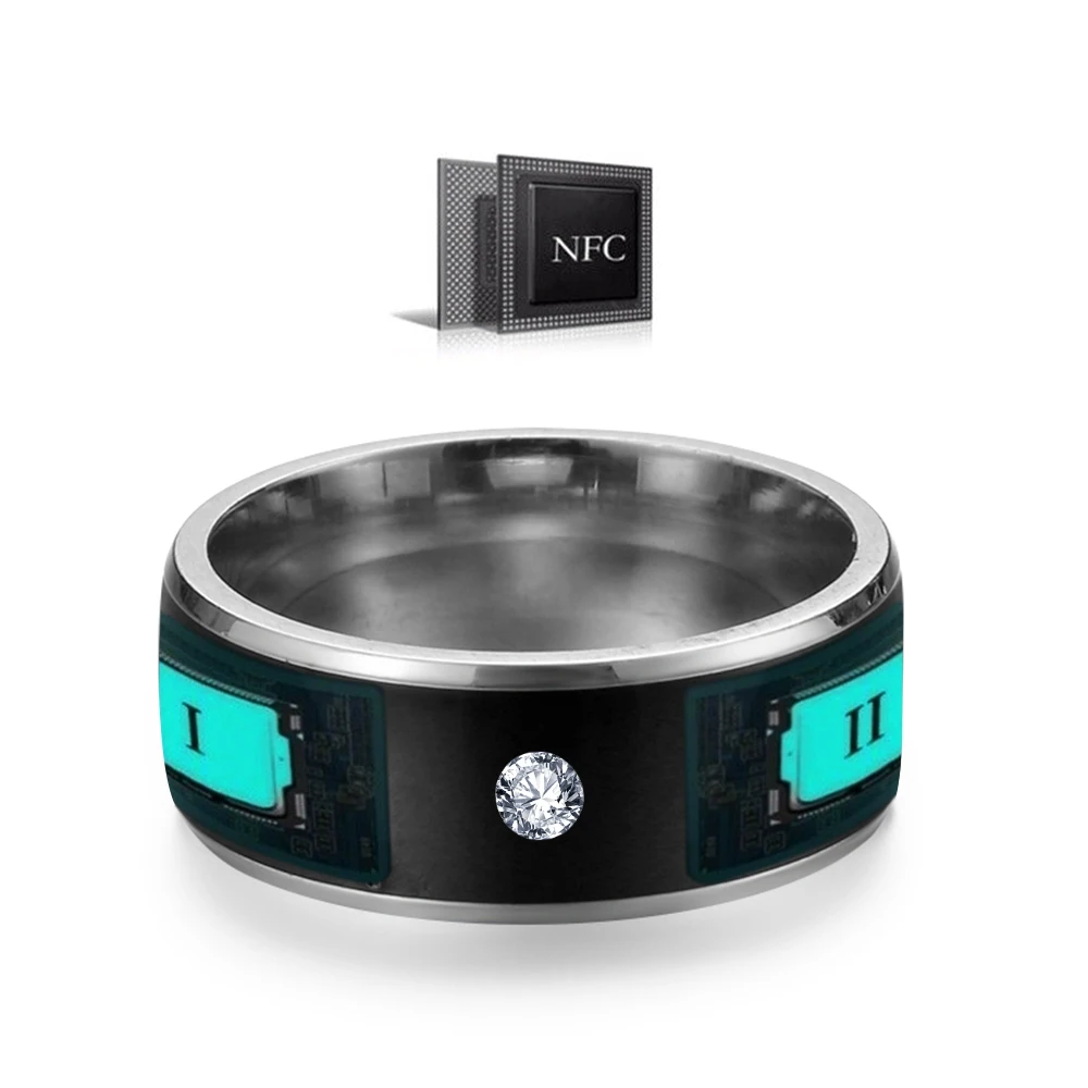 NFC Smart Ring Stainless Steel - Smart Ring Nfc Pay avis et prix