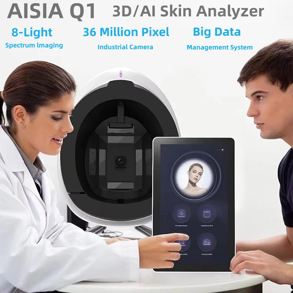 AISIA Q1 3D AI Facial Skin Ana - Galvanic Skin Sensor avis et prix