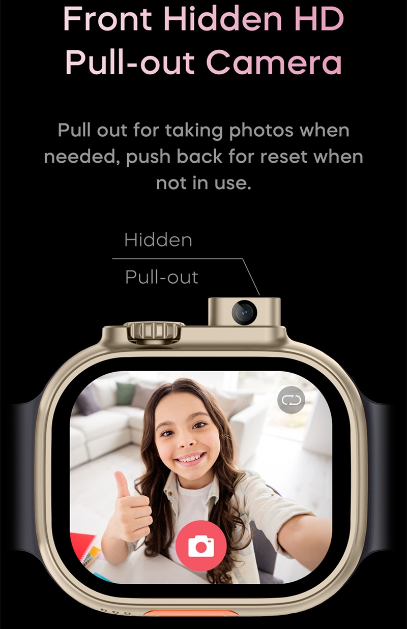 4G SIM Smart Watch for Kids an - Fall Detection Watch avis et prix