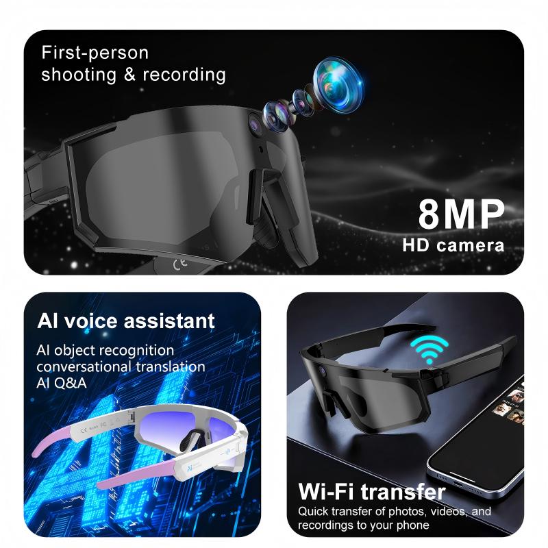 Lenovo AI Smart Glasses ChatGP - Smart Glasses Lens avis et prix