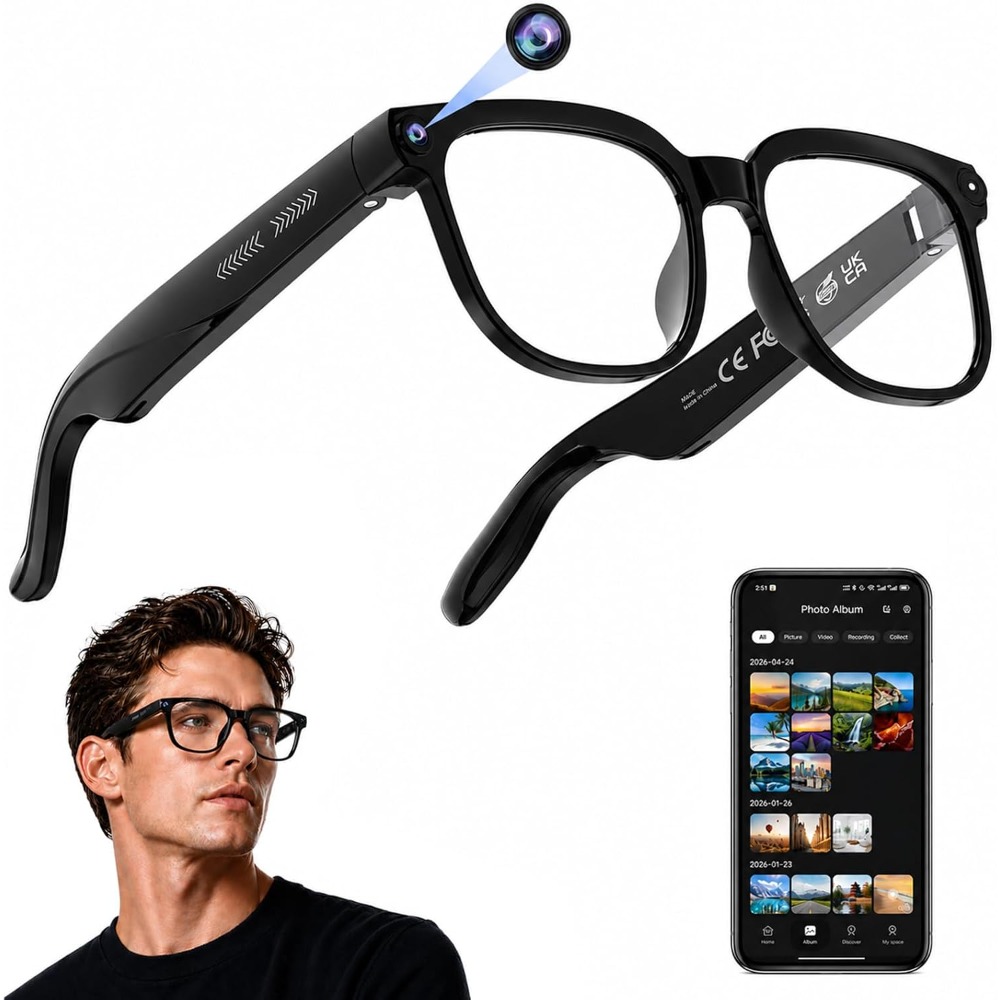 Smart Glasses for Travel: 4K V - Smart Glasses Lens avis et prix
