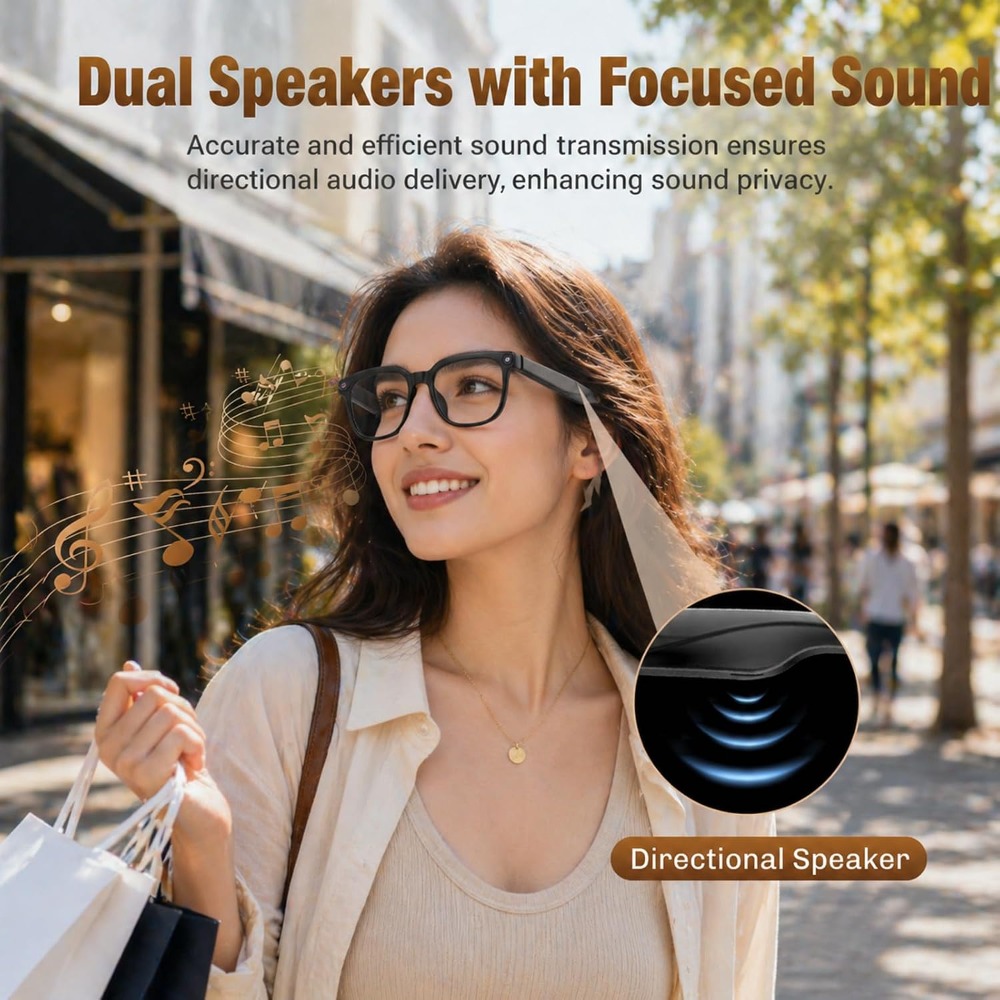 Smart Glasses for Travel: 4K V - Smart Glasses Lens avis et prix