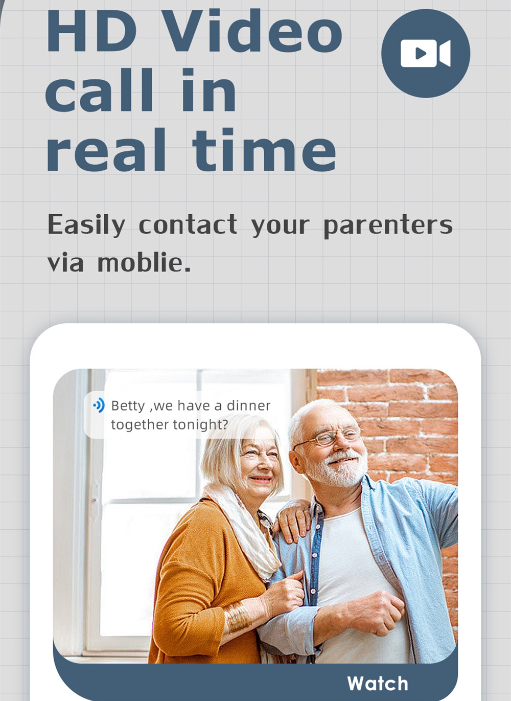 Falling Detection Watch Elderl - Fall Detection Watch avis et prix