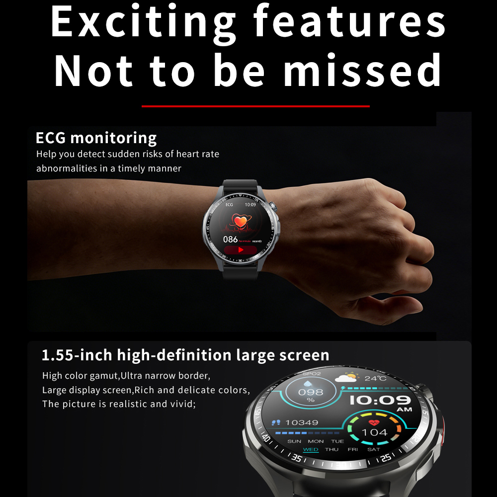 SOS Alert Heart Rate Fitness S - Fall Detection Watch avis et prix