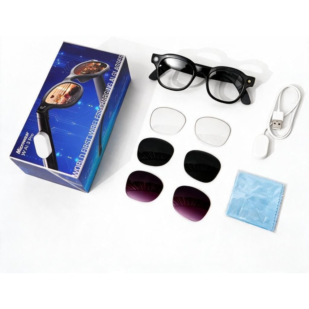 Smart Glasses: 13MP, Wireless  - Smart Glasses Lens avis et prix