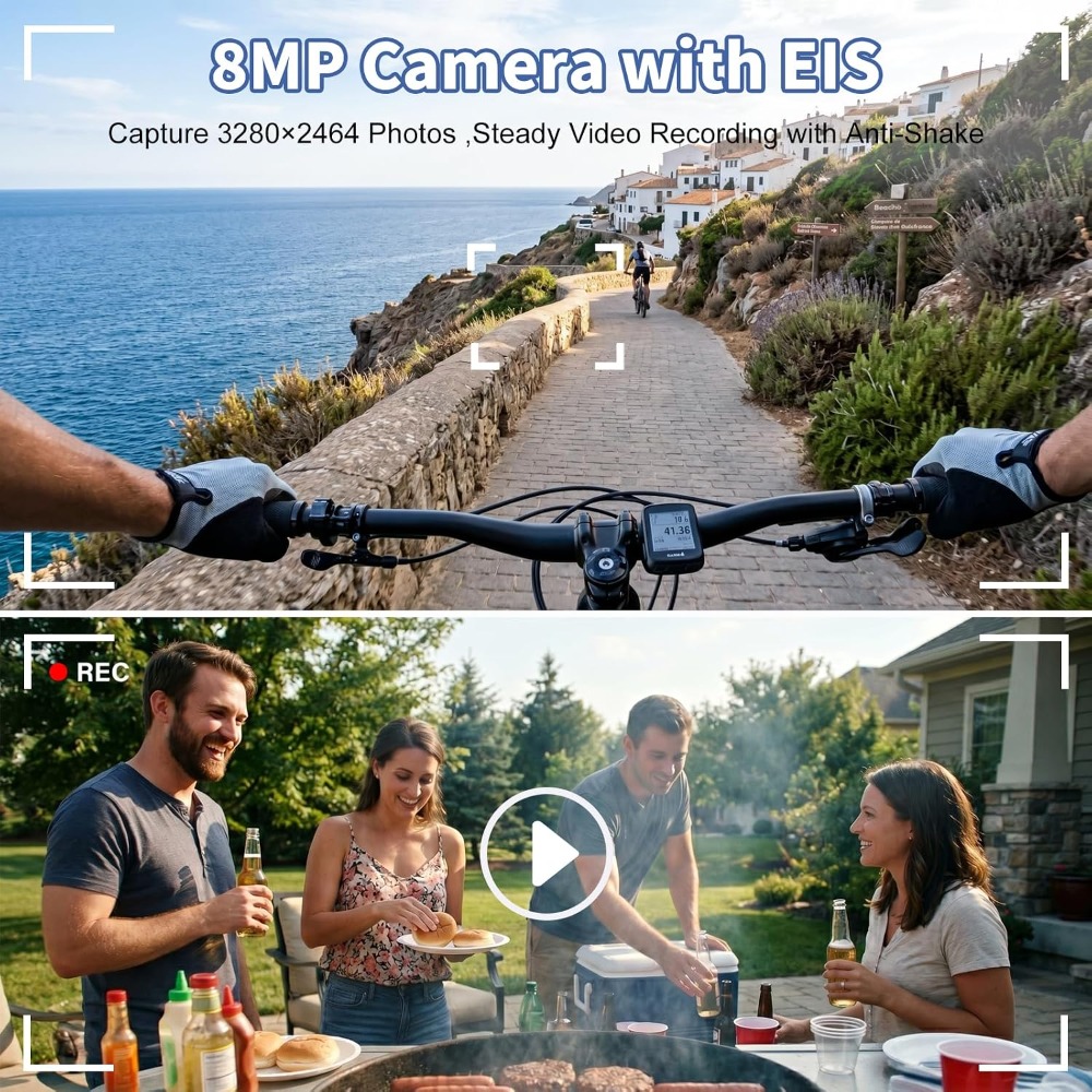 Smart Glasses with 8MP Camera, - Smart Glasses Lens avis et prix