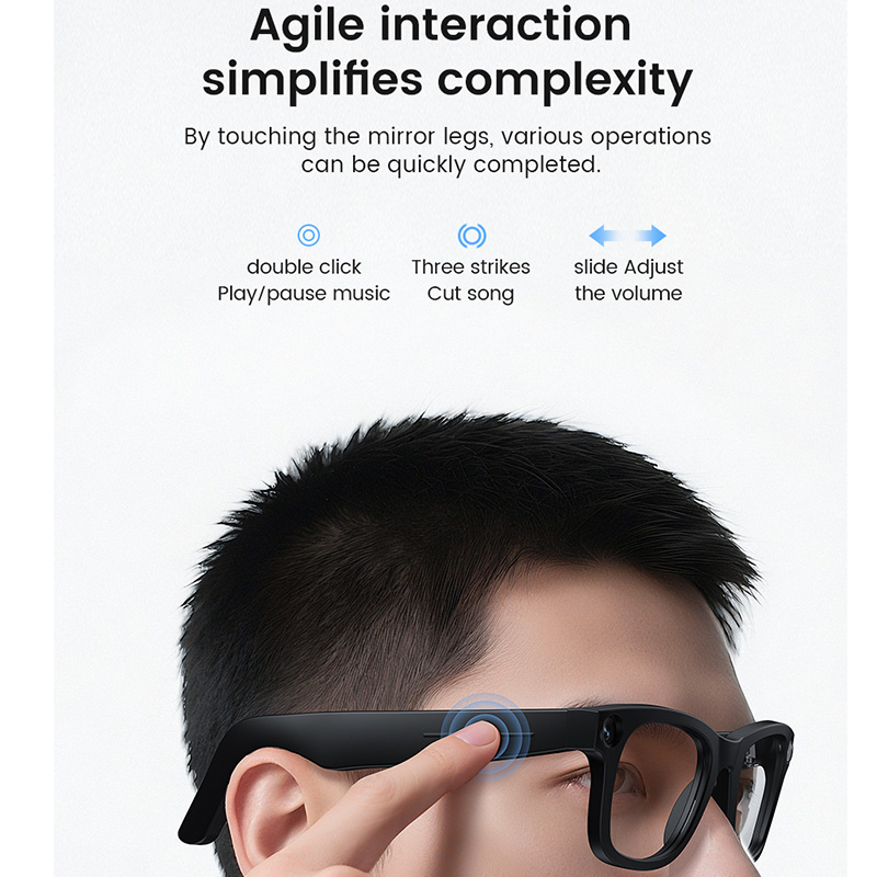 New Smart Camera Glasses AI Vo - Smart Glasses Lens avis et prix
