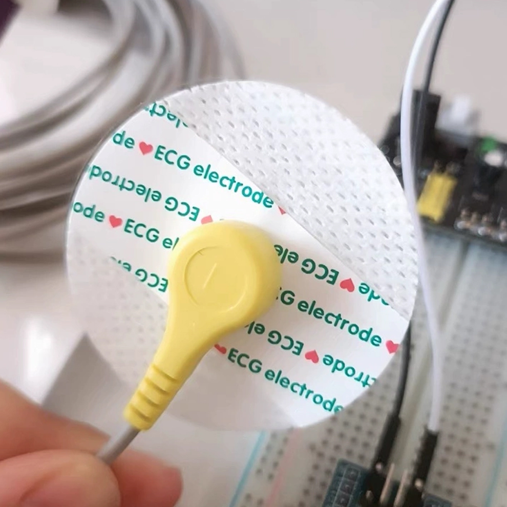 50-500pcs Medical Disposable E - Ecg Patch Monitor avis et prix