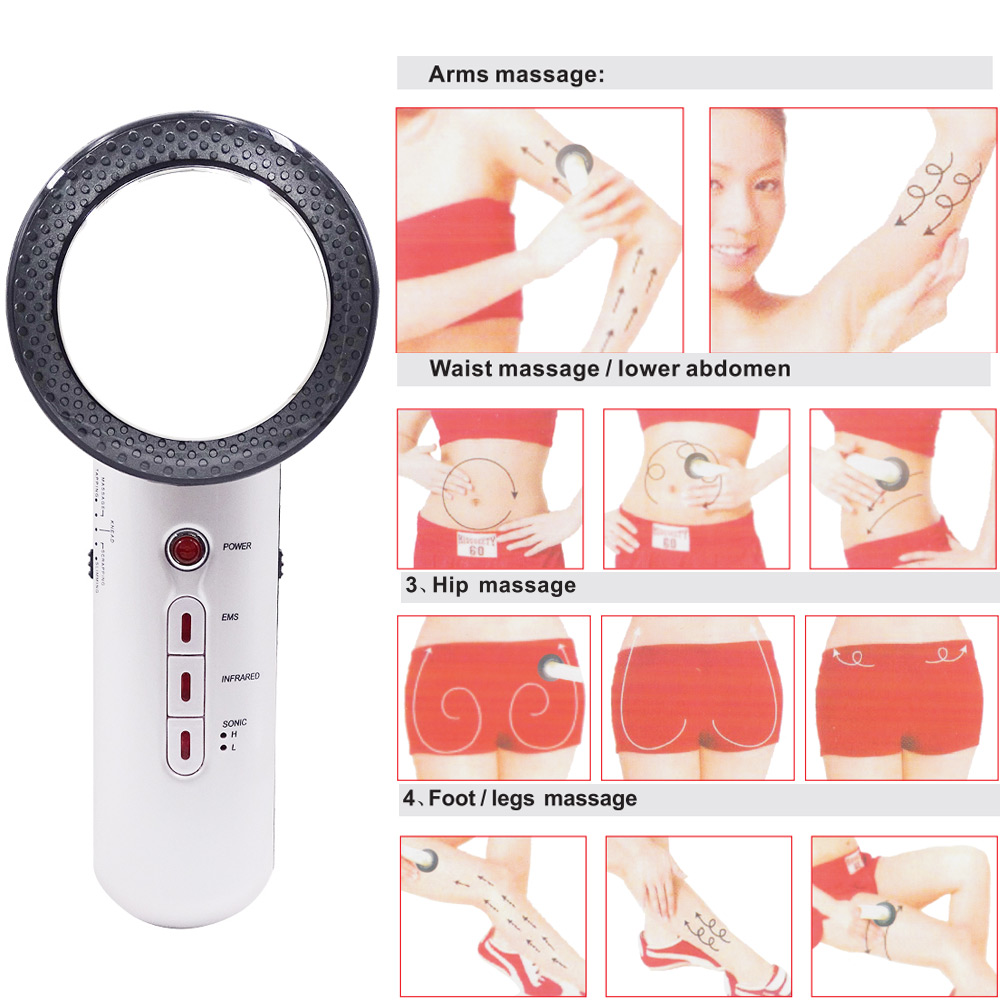 3 in 1 ems Ultrasound Cavitati - Galvanic Skin Sensor avis et prix