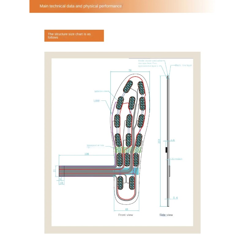 Universe Grocery FS-INS-16Z Sm - Smart Insole Pressure avis et prix