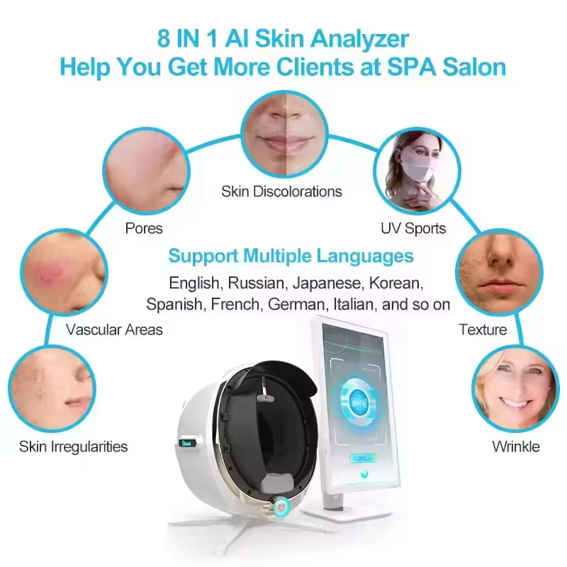 HD Camera 3D Magic Mirror Faci - Galvanic Skin Sensor avis et prix
